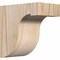 Ekena Millwork Del Monte Smooth Corbel, Douglas Fir, 3 1/2"W x 6"D x 6"H COR04X06X06DEL00SDF - alternate 1